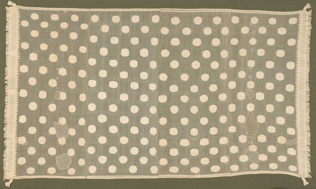 Textiles Peruanos: Manto o Colgante, Taparrabos, Turbante, Sombrero Acolchado, Banda con Borlas, 1200-1460s de Unbekannt