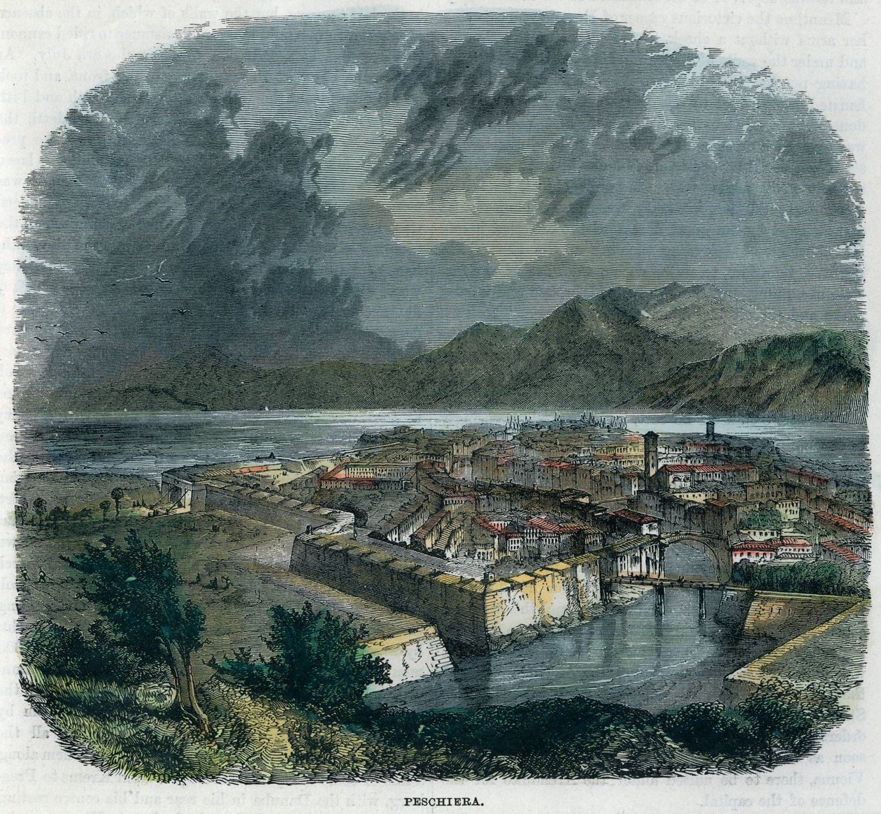 Peschiera del Garda, Italia, c1875 de Unbekannt