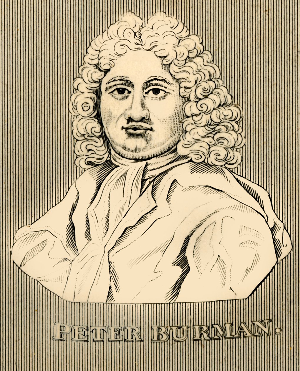 Peter Burman, 1668-1741, 1830 de Unbekannt