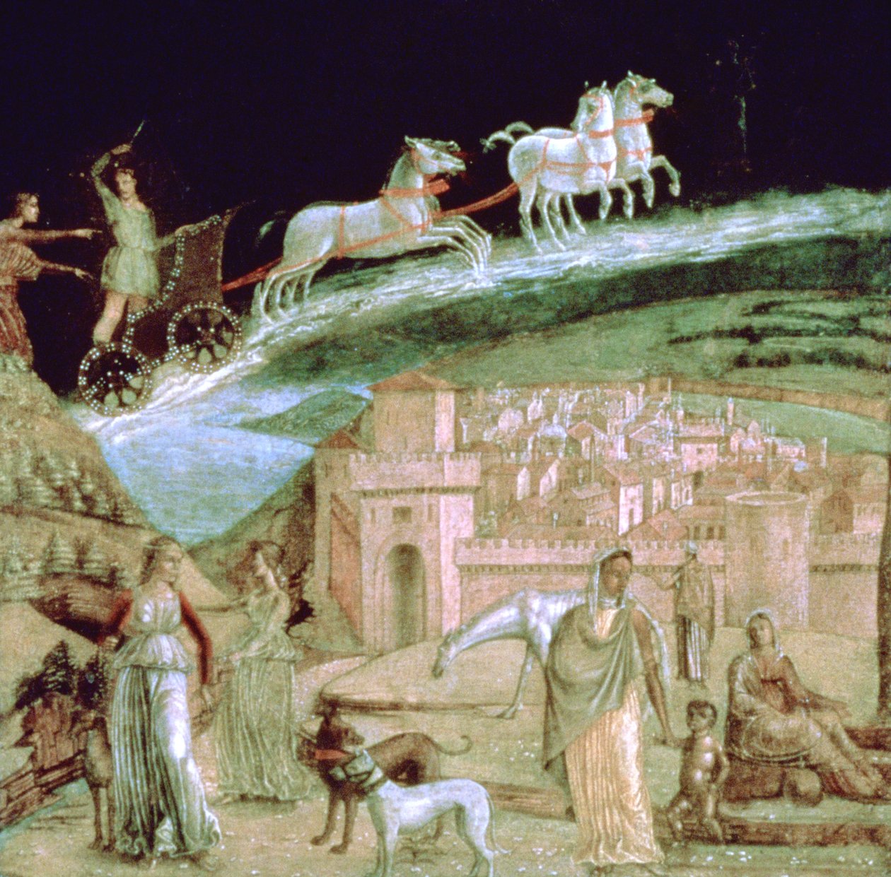 Faetón en su carro, c. 1470-1536 de Unbekannt