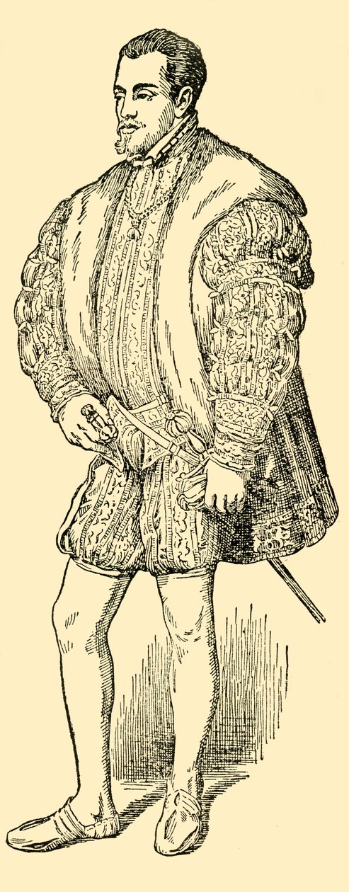 Felipe II de España y los Países Bajos, c1930 de Unbekannt