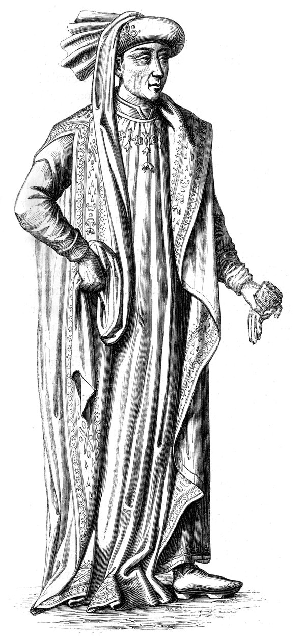 Felipe el Bueno 1396-1467, Duque de Borgoña, siglo XV 1849 de Unbekannt