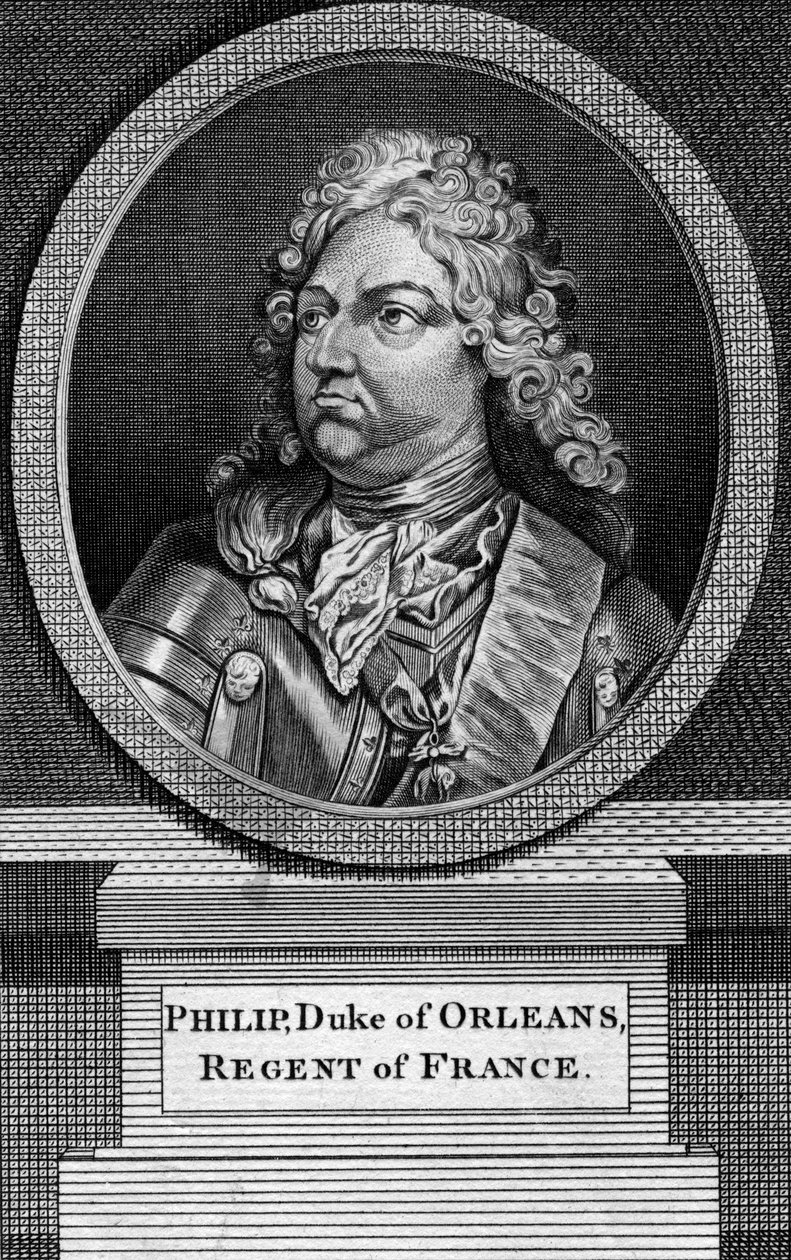 Felipe II, Duque de Orleans y Regente de Francia de Unbekannt