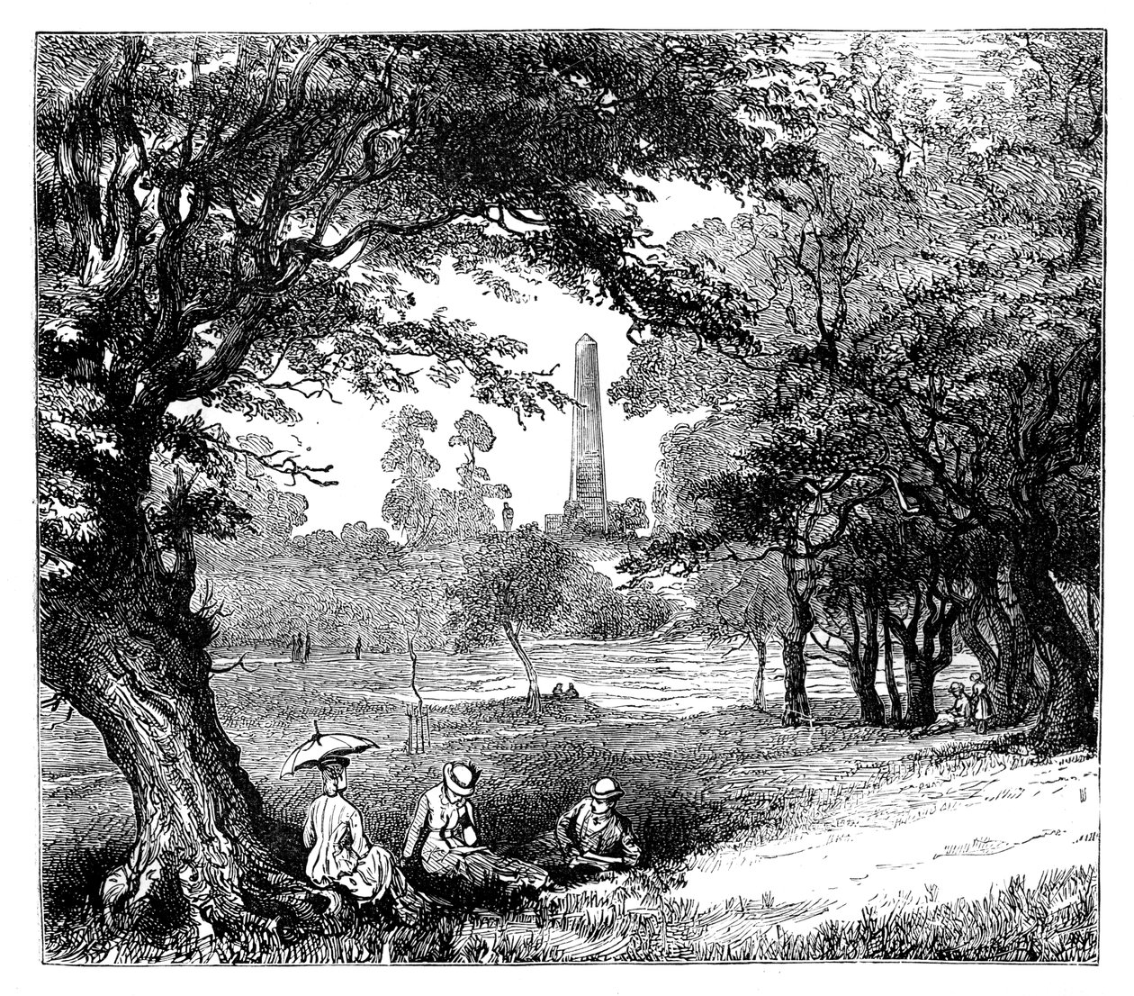 Phoenix Park, Dublín, c1888 de Unbekannt