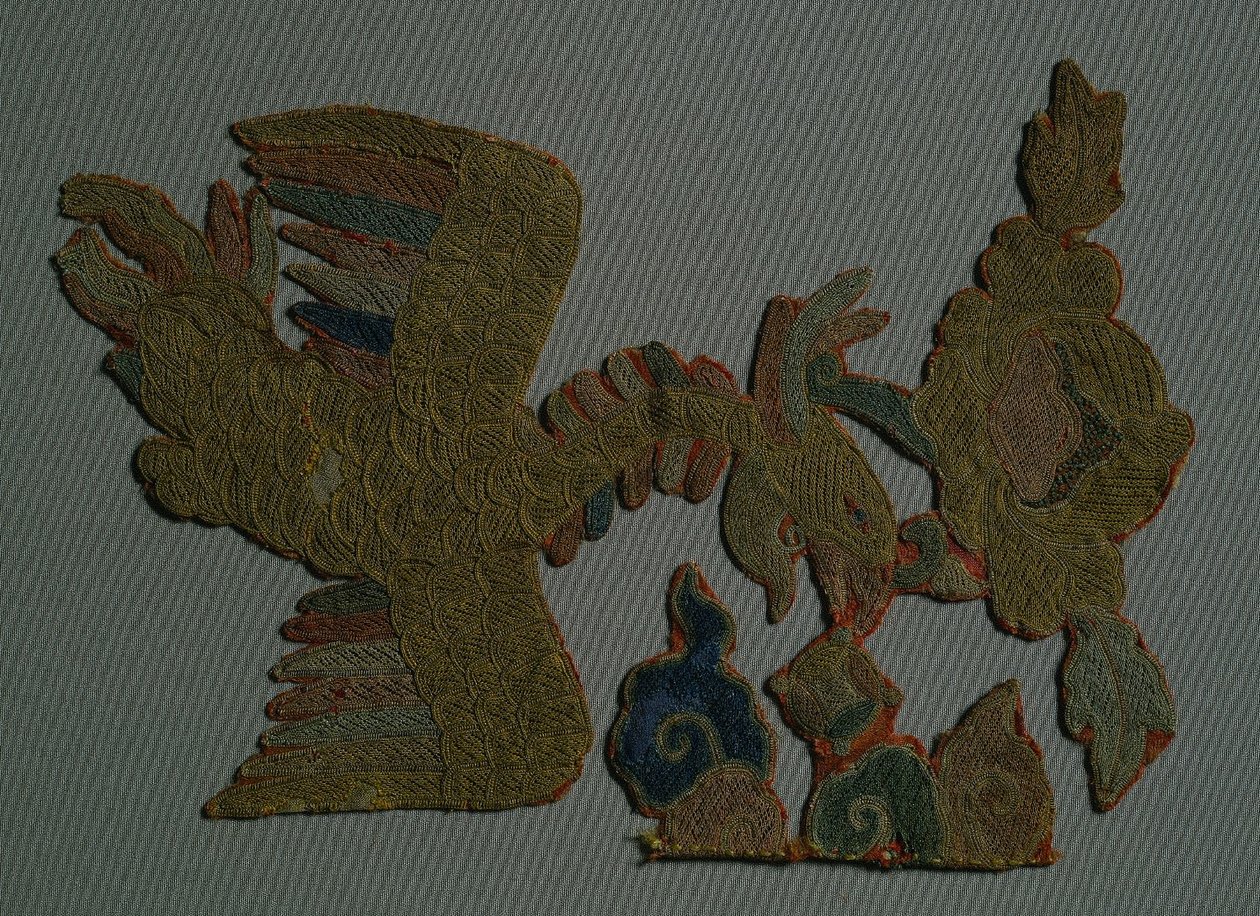Fénix y peonía arbórea, siglo XIV de Unbekannt