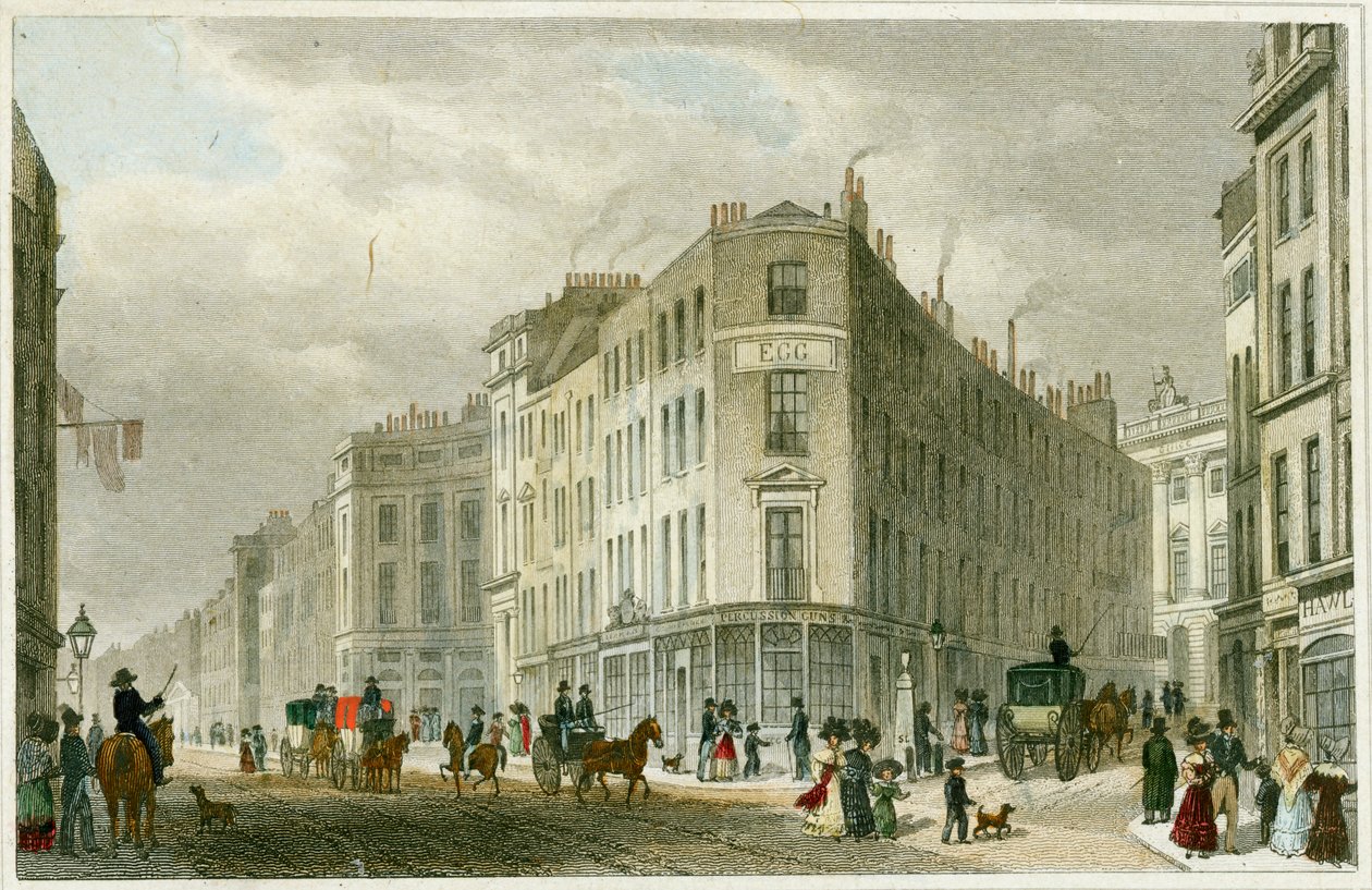 Piccadilly, Londres, 1830 de Unbekannt