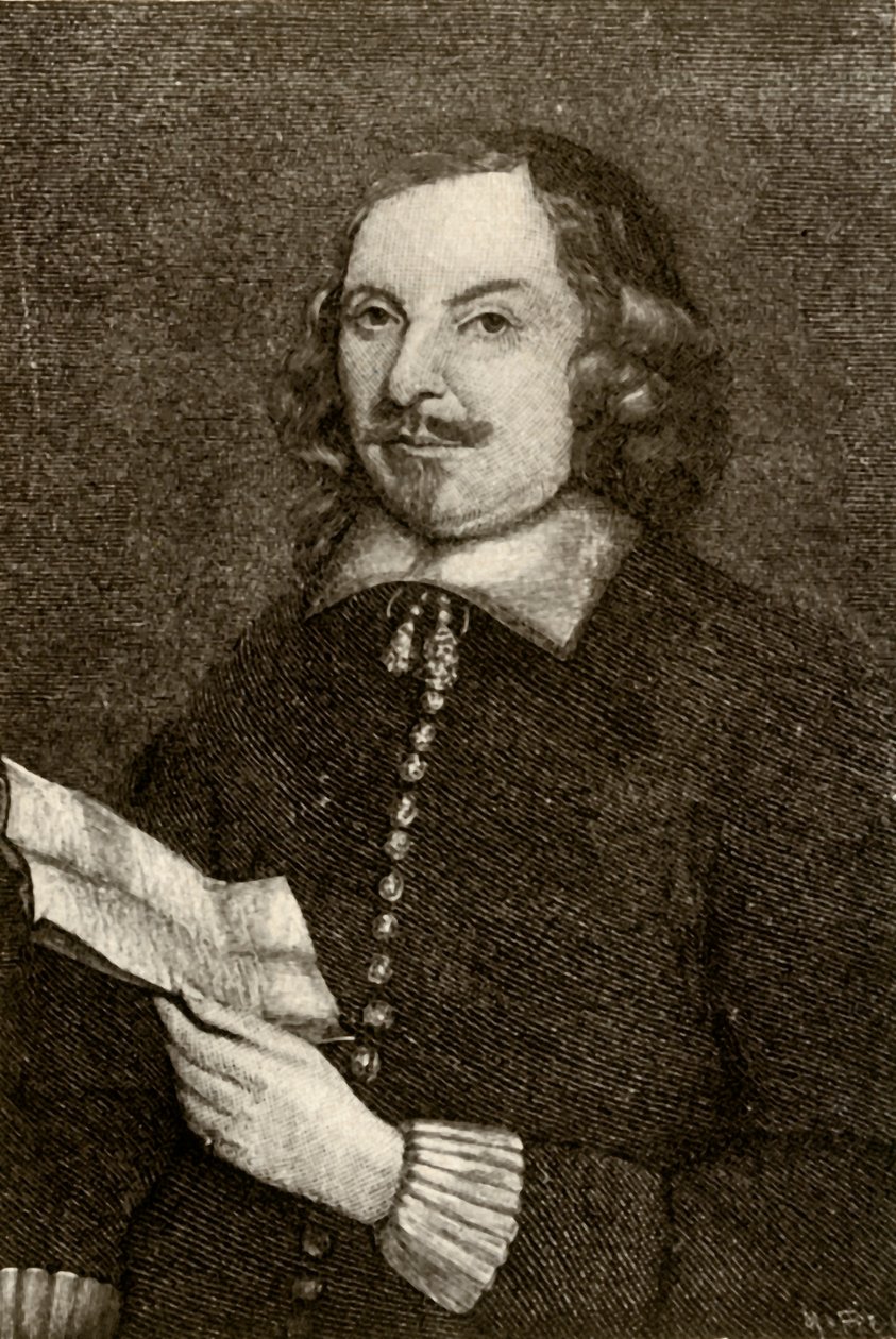 Retrato de Edward Winslow, con vestimenta puritana, 1644, 1937 de Unbekannt
