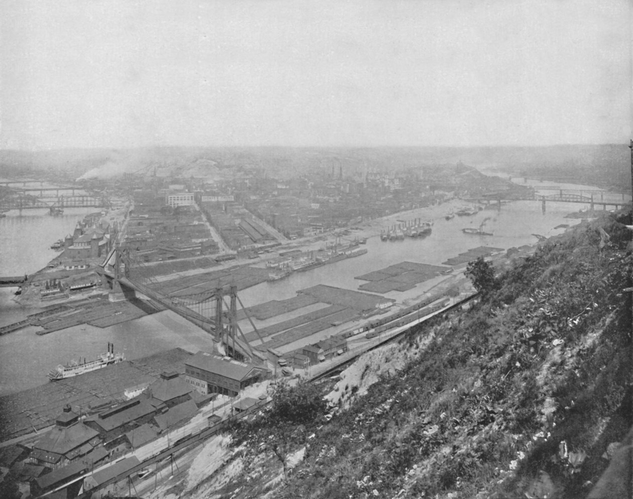 Pittsburgh, en Pensilvania, siglo XIX de Unbekannt