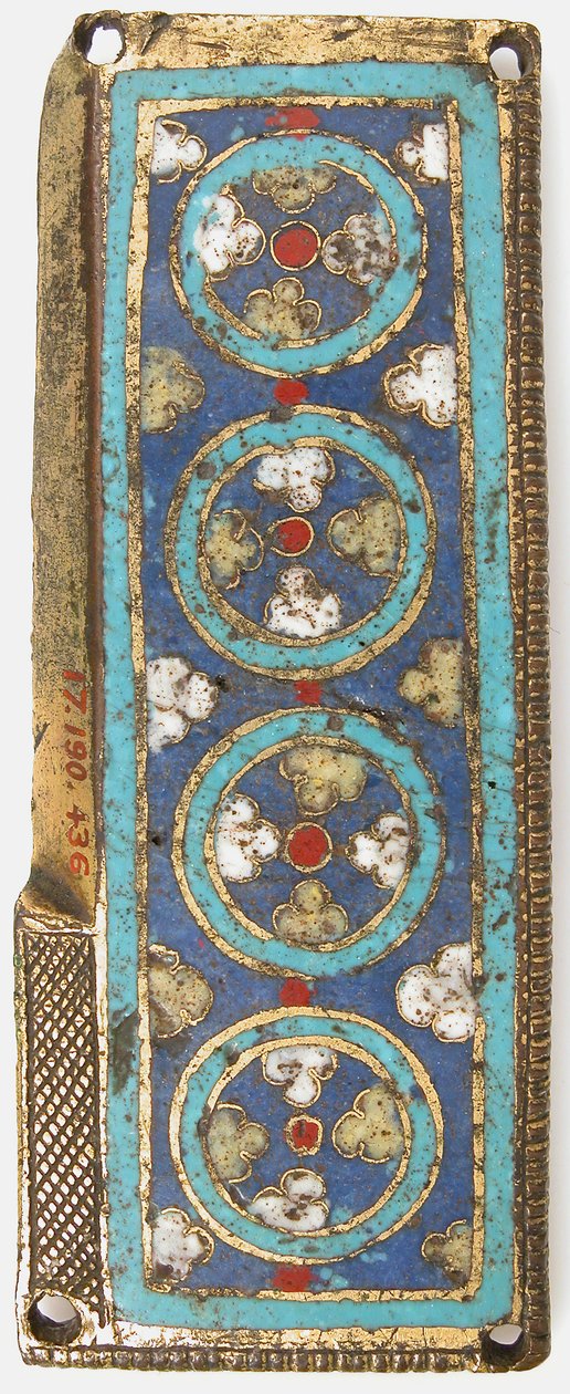 Placa de un relicario, alemana o neerlandesa del sur, ca. 1175-1200 de Unbekannt