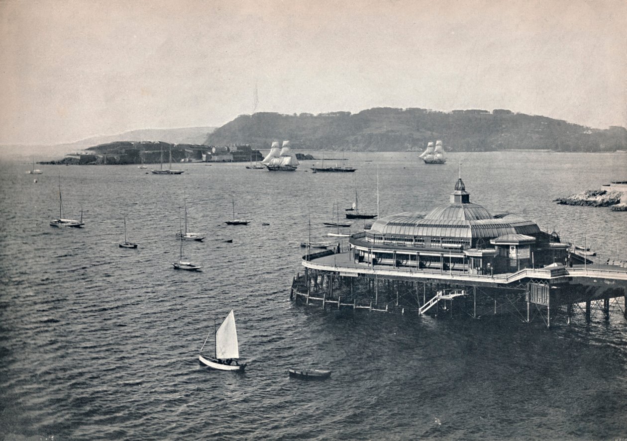 Plymouth - El muelle, 1895 de Unbekannt