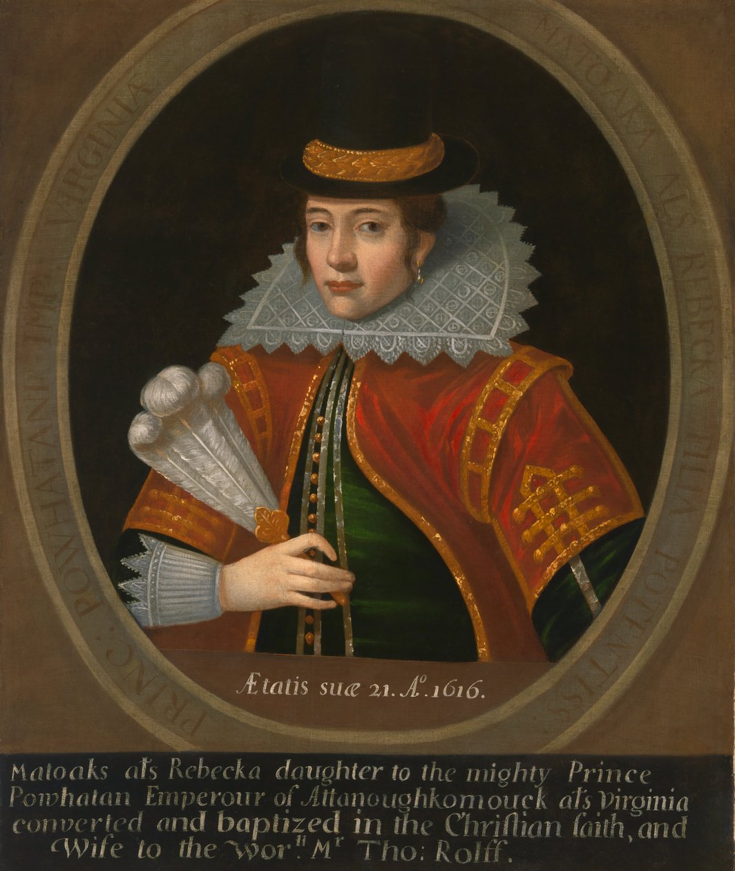 Pocahontas, después de 1616 de Unbekannt