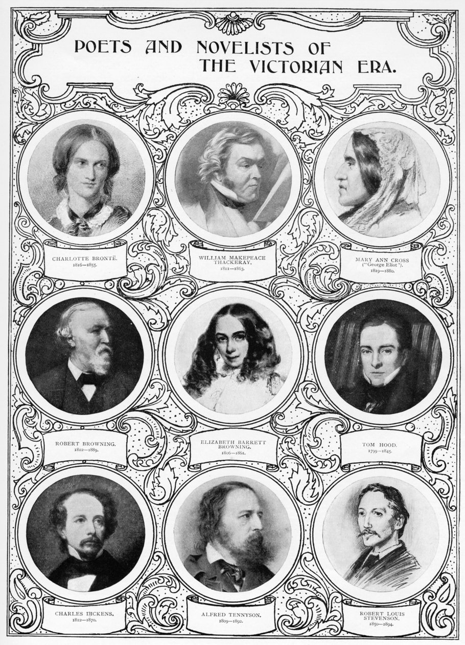 Poetas y novelistas de la era victoriana, finales del siglo XIX de Unbekannt
