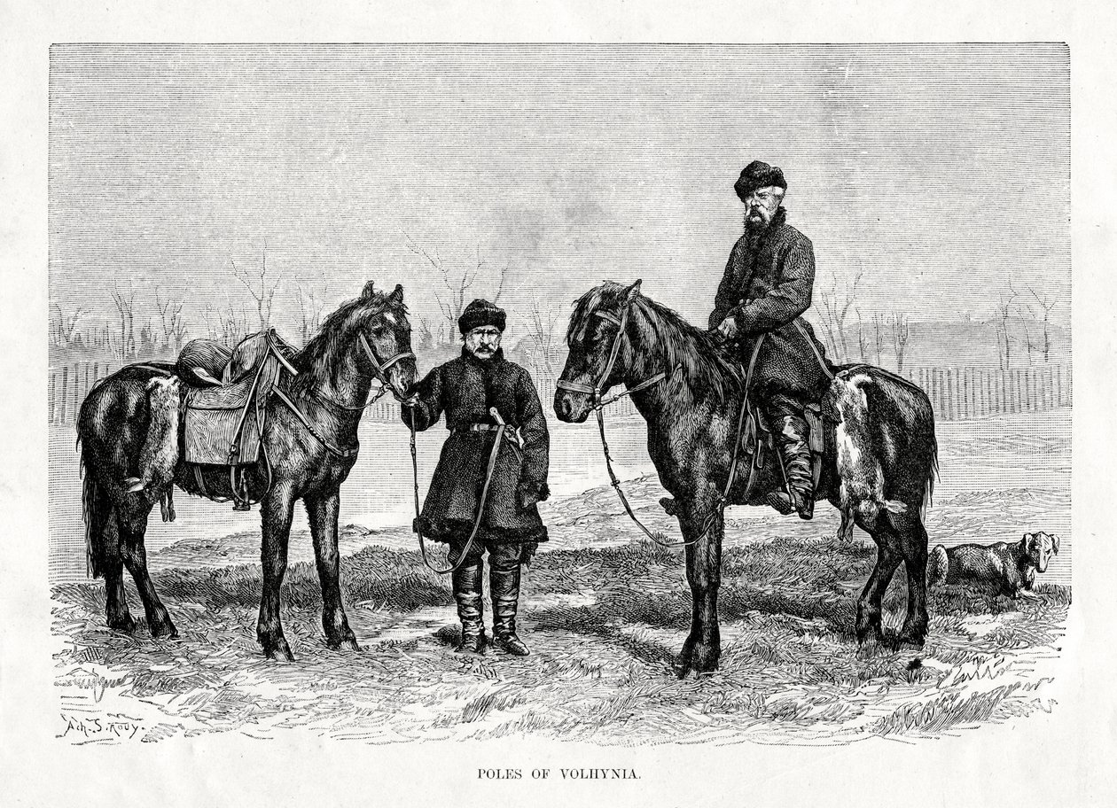 Polacos de Volinia, Ucrania occidental, 1879 de Unbekannt