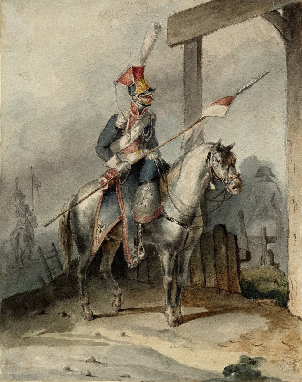 Chevauleger polaco de la Guardia Imperial Francesa, ca 1808 de Unbekannt