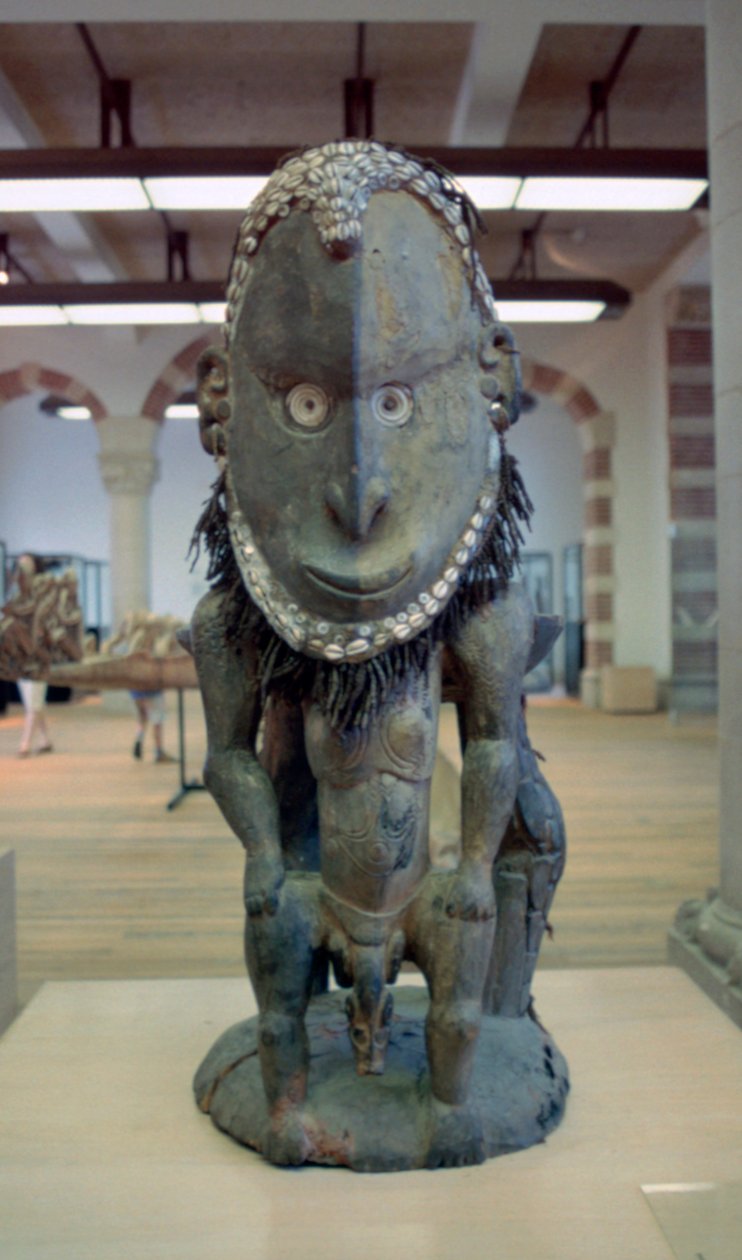 Estatua del dios polinesio de Unbekannt