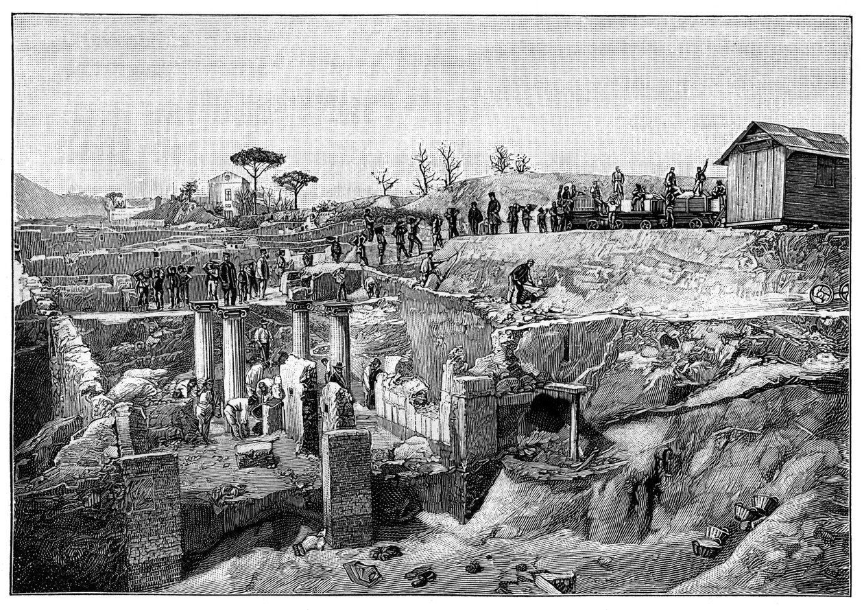 Pompeya, Italia, 1900 de Unbekannt