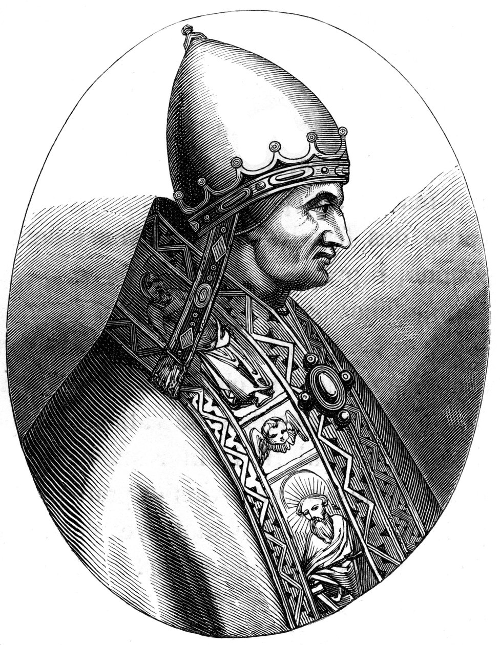 Papa Inocencio IV 1180-1254, 1849 de Unbekannt