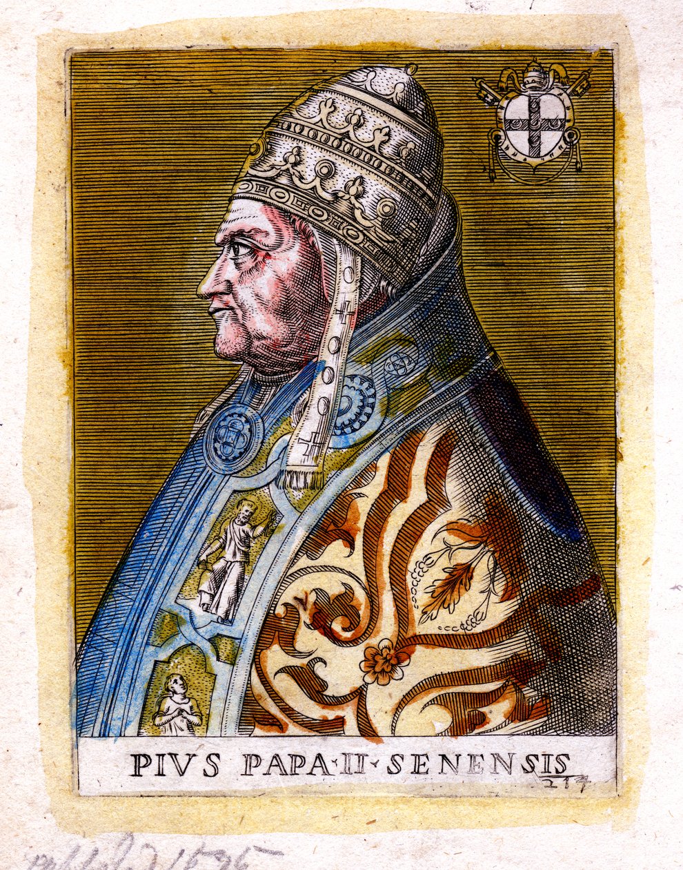 Papa Pío II, siglo XIX de Unbekannt