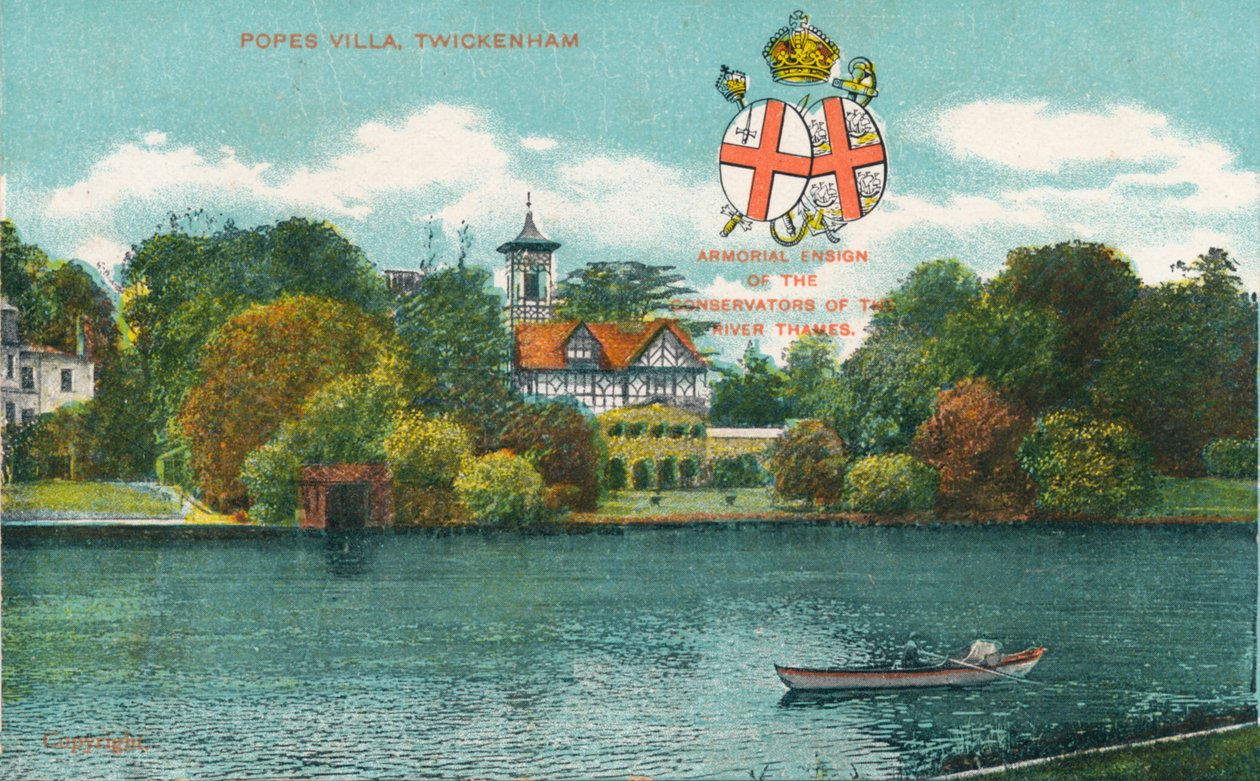 Villa del Papa, Twickenham, c. 1910 de Unbekannt