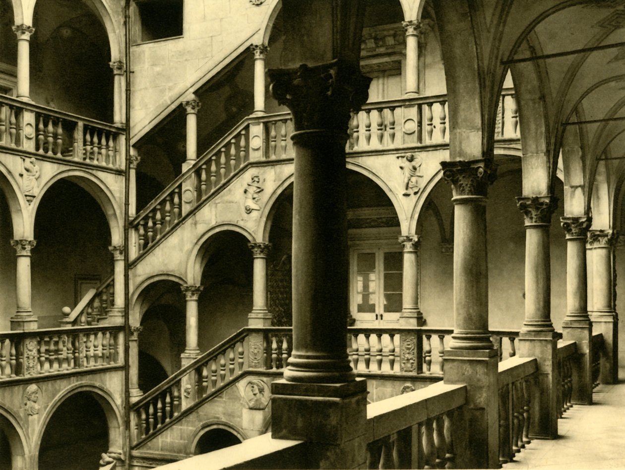 Castillo de Porcia, Spittal an der Drau, Carintia, Austria, c1935 de Unbekannt