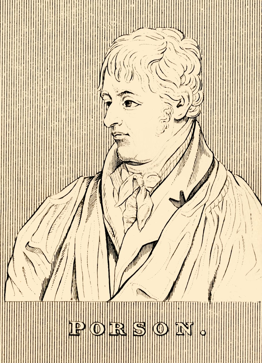 Porson, 1759-1808, 1830 de Unbekannt