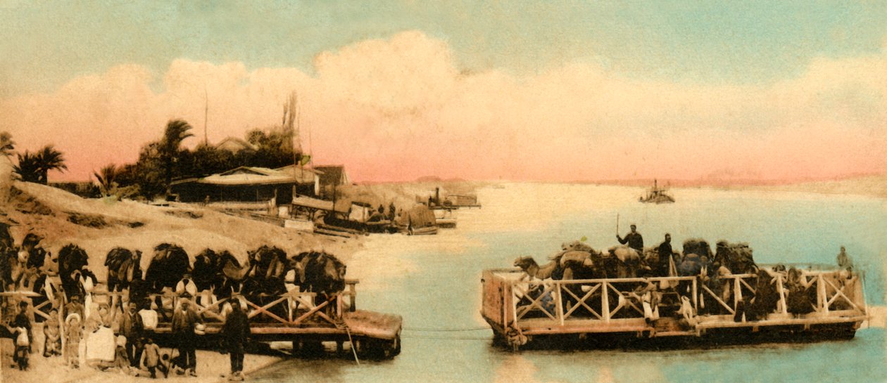 Port Said - Aldea de Kantara de Unbekannt