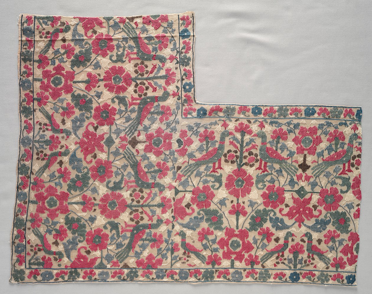 Parte de una sábana o cenefa, 1500s - 1600s de Unbekannt