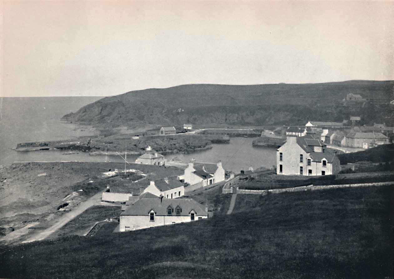 Portpatrick - El puerto, 1895 de Unbekannt