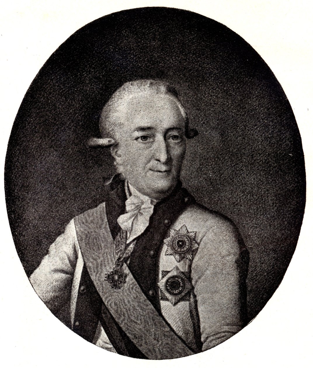Retrato del almirante Vasiliy Chichagov 1726-1809, principios del siglo XIX de Unbekannt