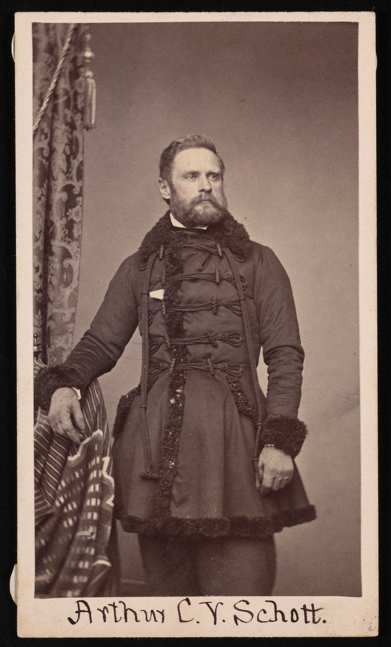 Retrato de Arthur Carl Victor Schott 1814-1875, antes de 1875 de Unbekannt