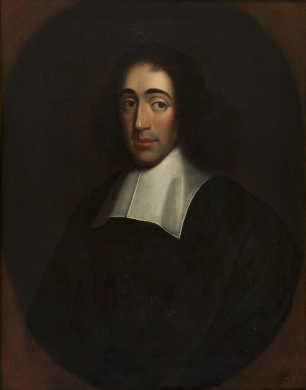 Retrato de Baruch Spinoza, último cuarto del siglo XVII de Unbekannt