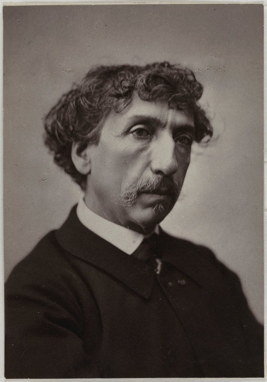 Retrato de Charles Garnier 1825-1898 de Unbekannt