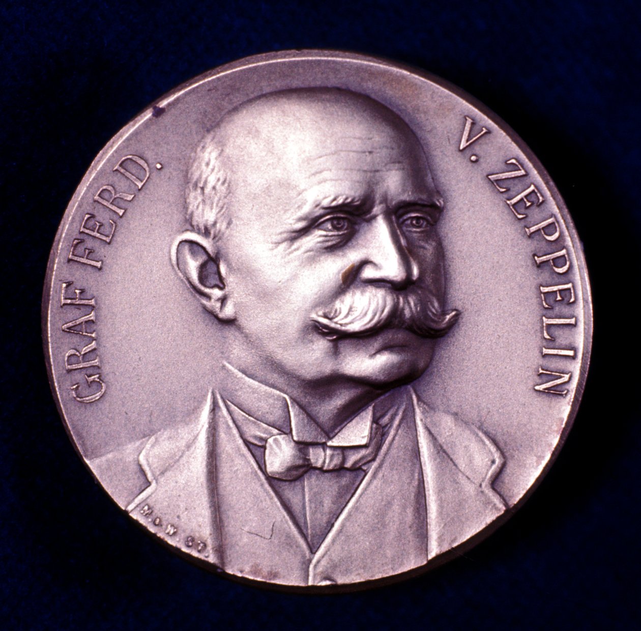 Retrato del Conde Ferdinand von Zeppelin de Unbekannt