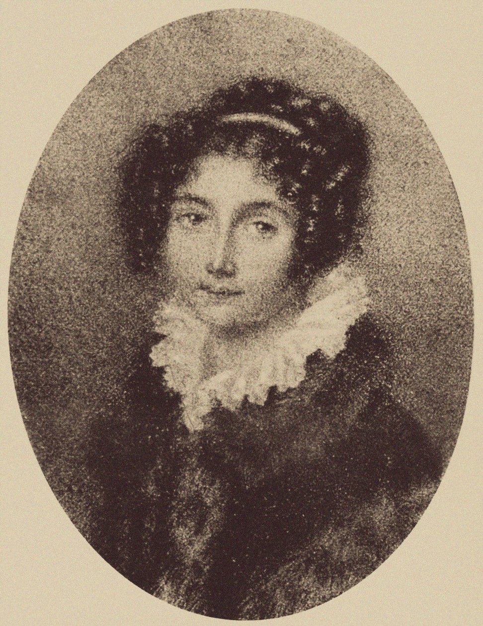 Retrato de la condesa Josephine Deym de Stritetz, nacida Brunsvik de Korompa 1779-1821, c. 1800 de Unbekannt