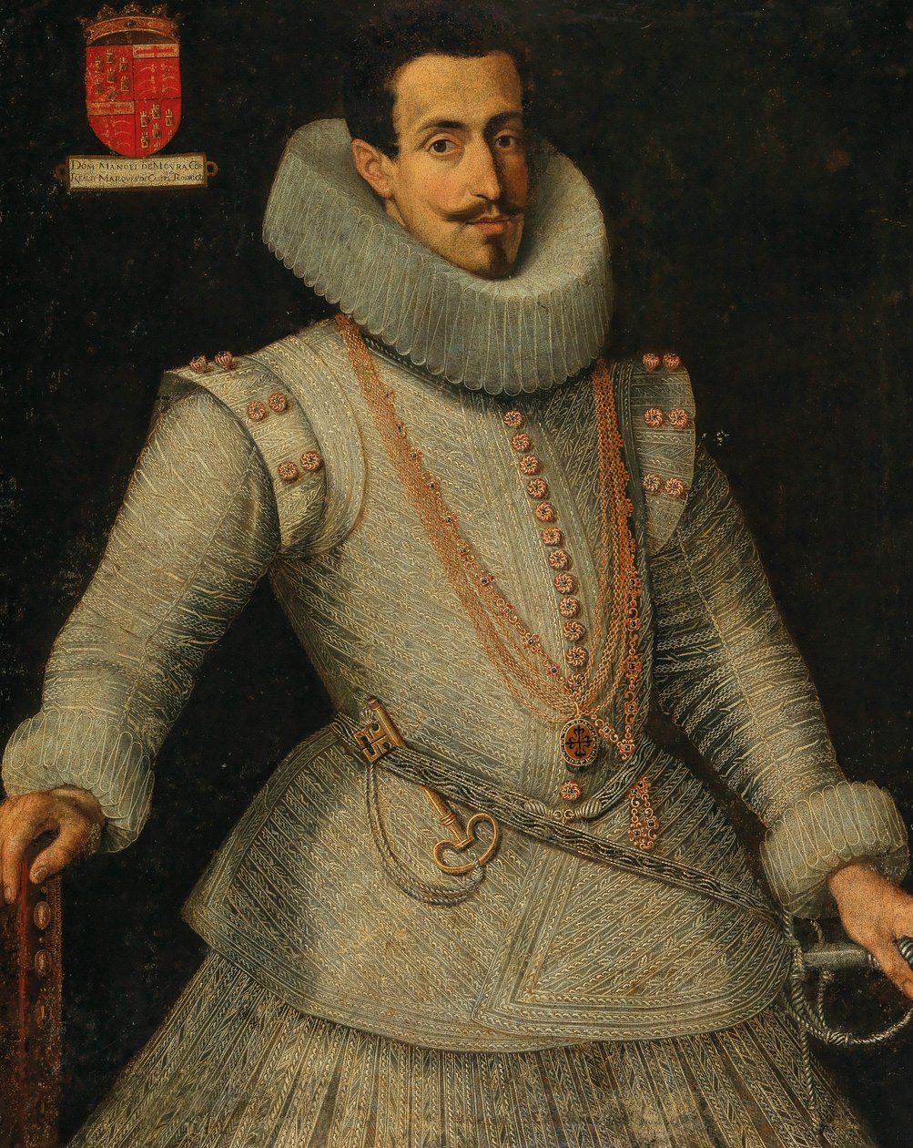 Retrato de Dom Manuel de Moura Corte-Real, 2º Marqués de Castel Rodrigo 1590-1651 de Unbekannt