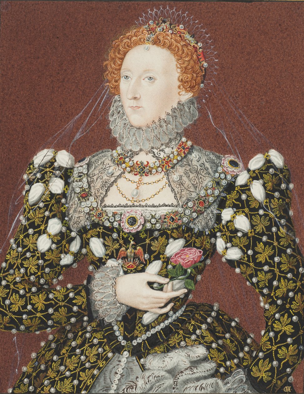 Retrato de Isabel I de Inglaterra de Unbekannt