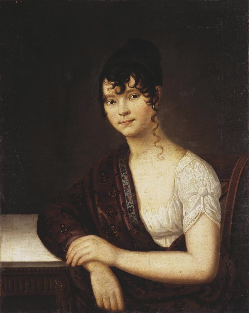 Retrato de Elizaveta Ivanovna Ogareva 1784-1815, 1800s de Unbekannt