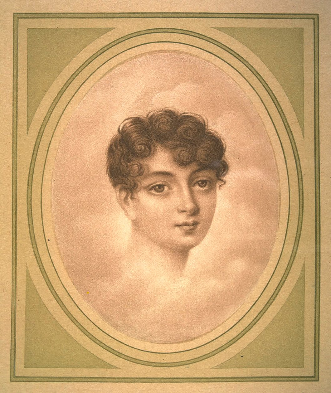 Retrato de Eléonore Denuelle de La Plaigne 1787-1868, principios del siglo XIX de Unbekannt