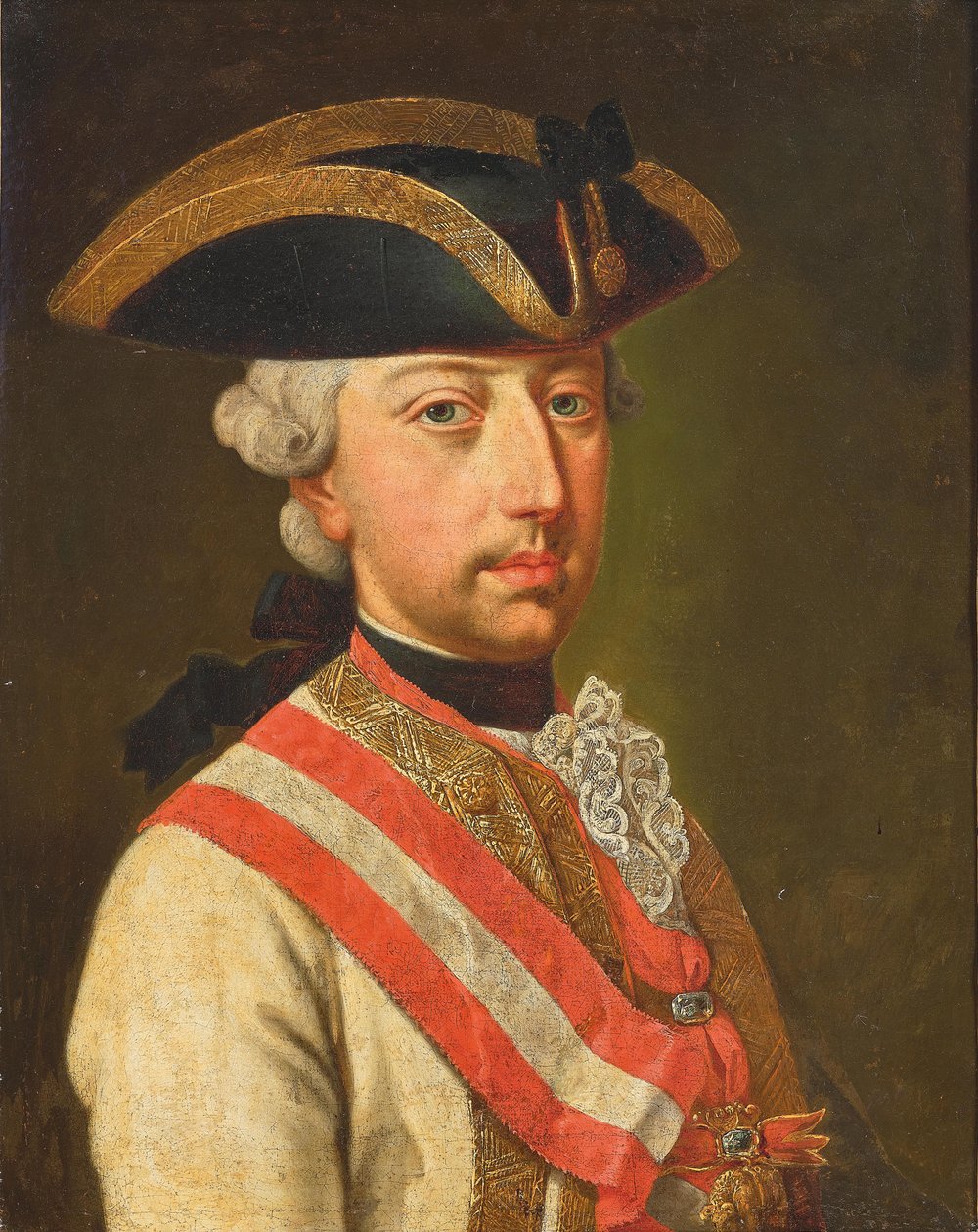Retrato del Emperador José II 1741-1790, c. 1780 de Unbekannt