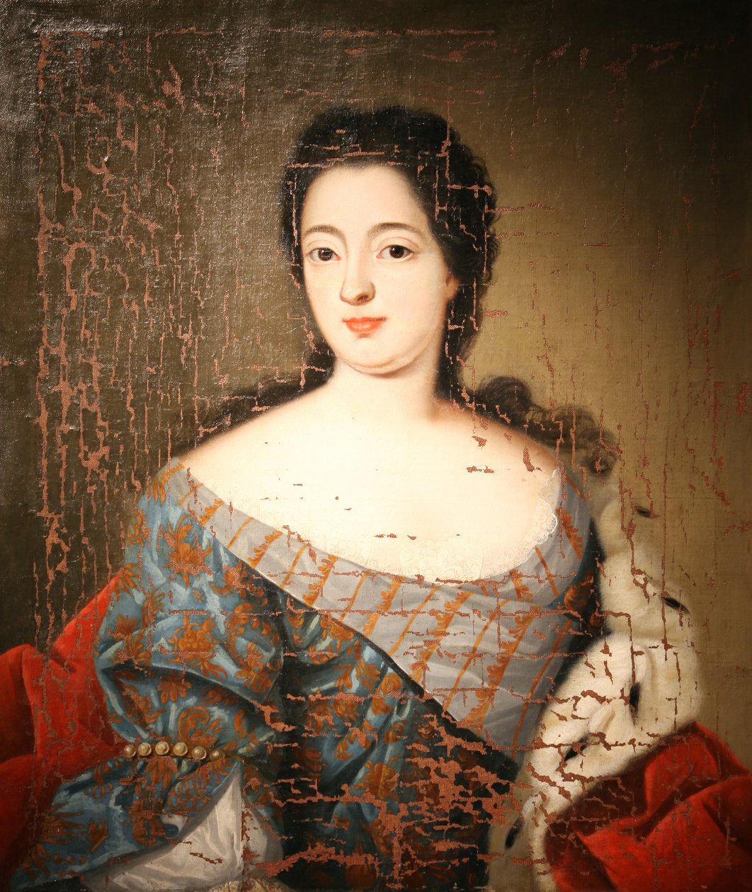 Retrato de la emperatriz Catalina I. 1684-1727, principios del siglo XVIII de Unbekannt