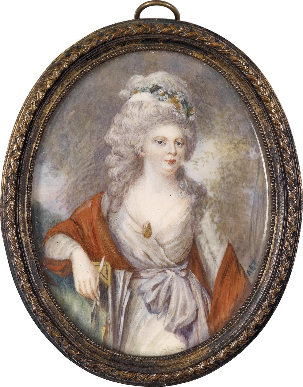 Retrato de la Emperatriz María Feodorovna Sofía Dorotea de Wurtemberg de Unbekannt