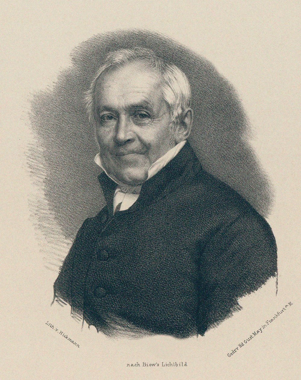 Retrato de Ernst Moritz Arndt de Unbekannt
