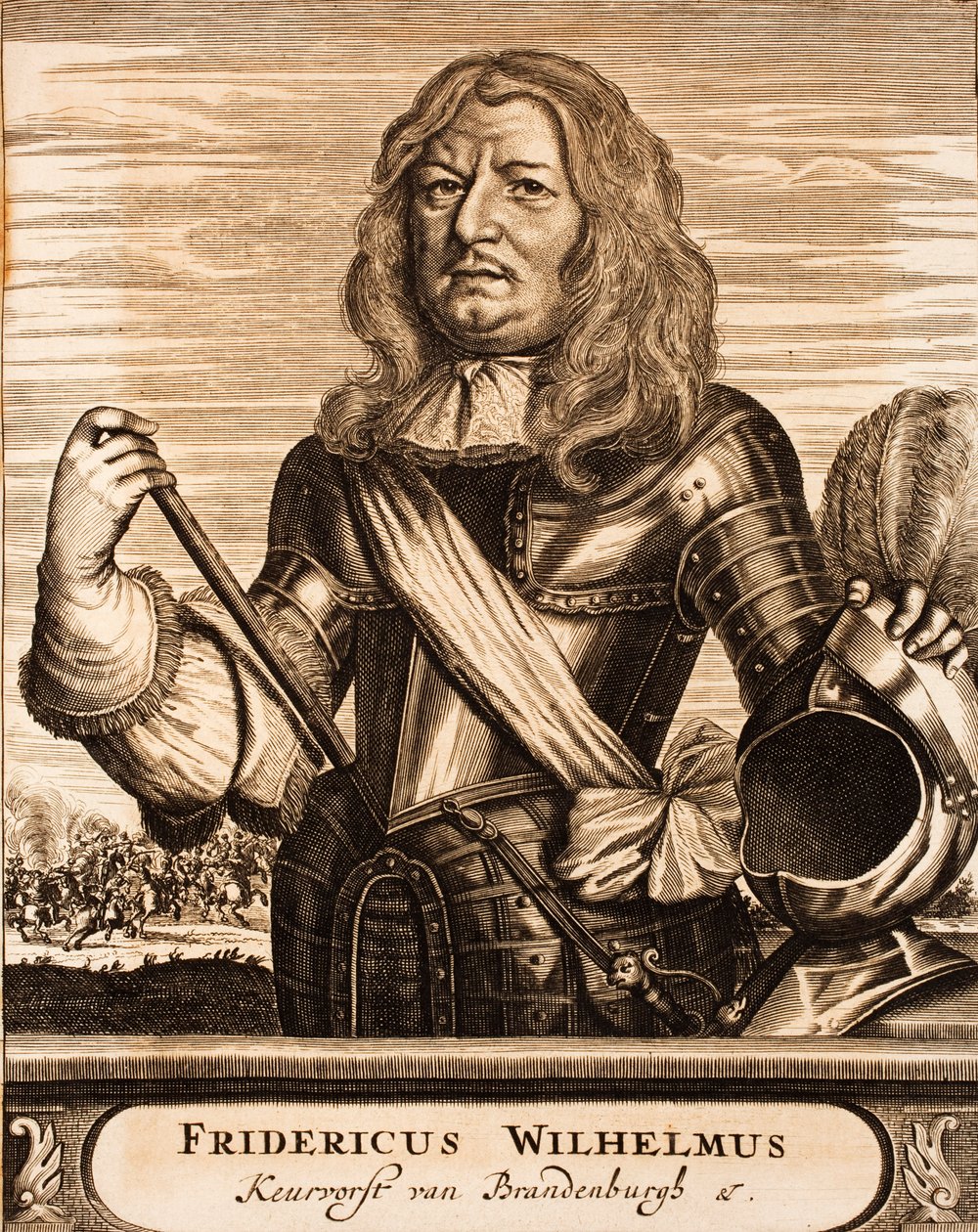 Retrato de Federico Guillermo 1620-1688, Elector de Brandeburgo, Duque de Prusia, 1675 de Unbekannt