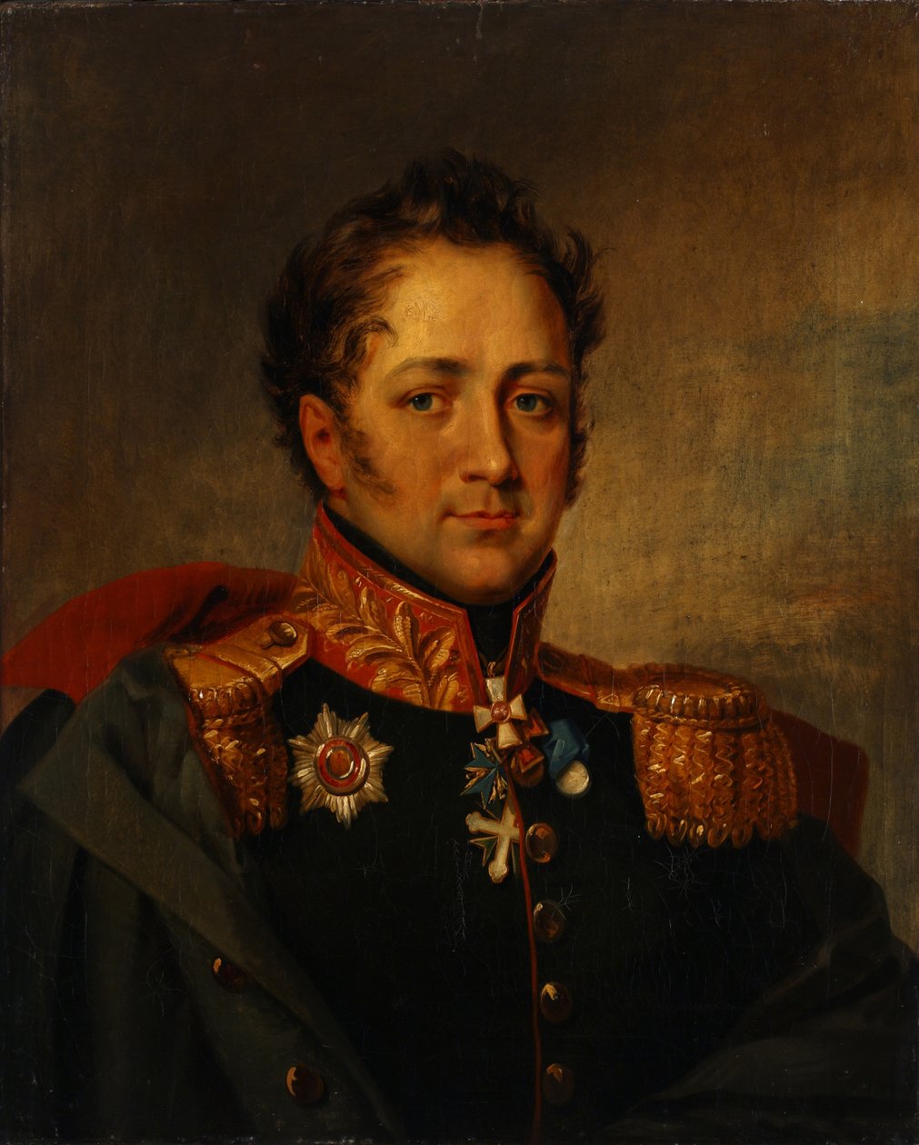 Retrato del General Alexander Alexandrovich Pisarev 1780-1848, primer cuarto del siglo XIX de Unbekannt