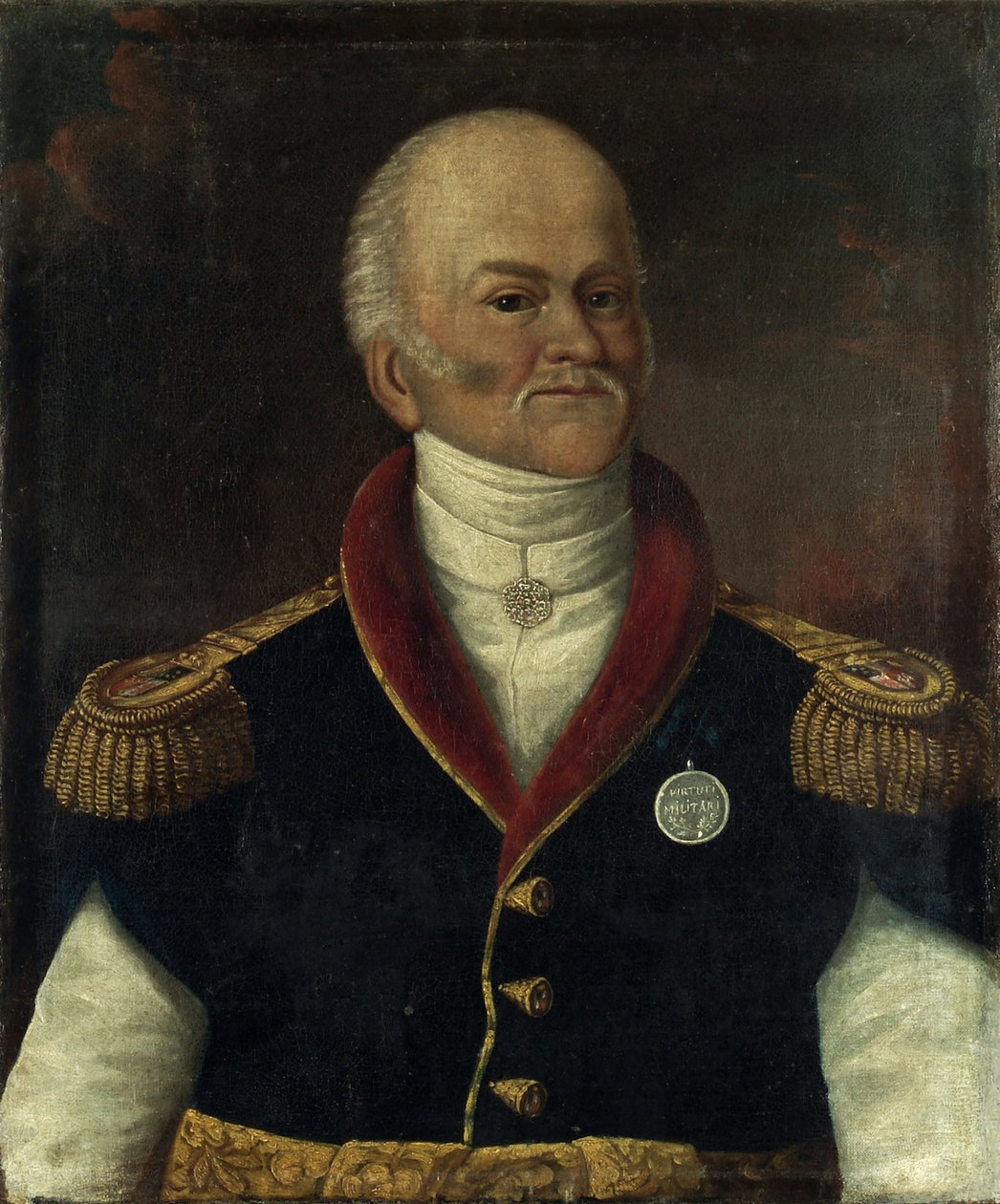 Retrato del General Ksawery Franciszek Krasicki 1774-1844, 1830-1840s de Unbekannt