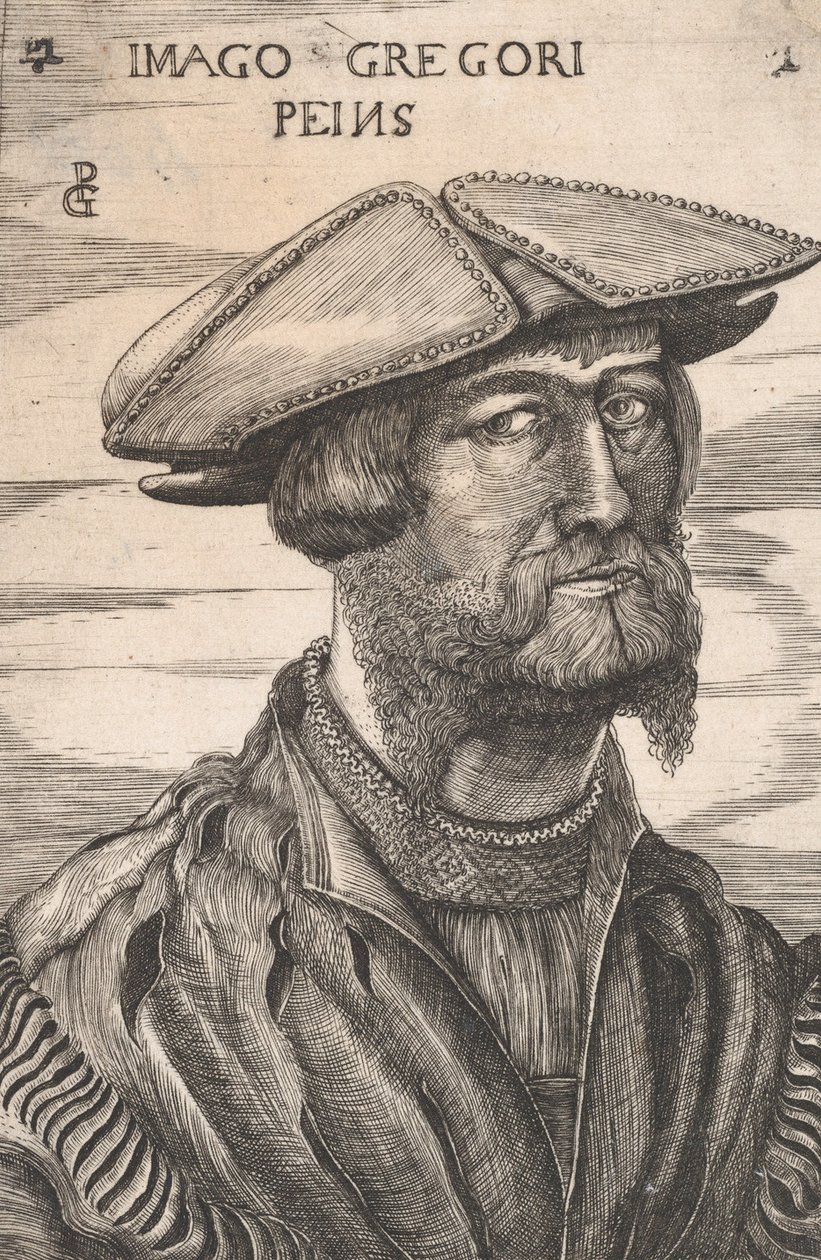 Retrato de Georg Pencz de Unbekannt