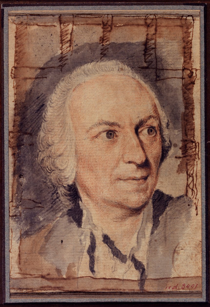 Retrato de Henri Masers de Latude 1725-1805, finales del siglo XVIII de Unbekannt