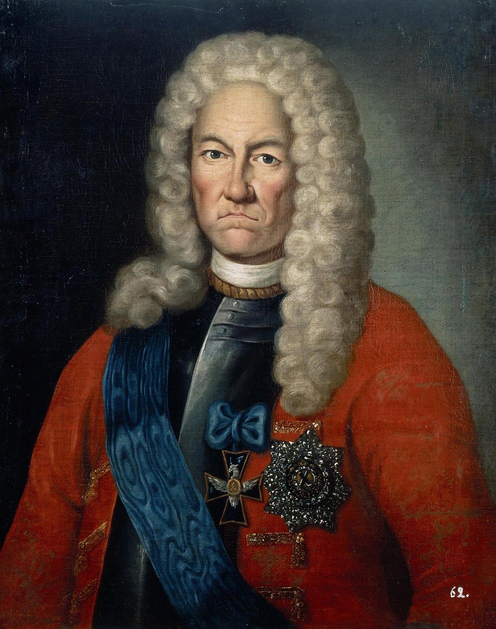Retrato de Jacob Daniel Bruce 1669-1735, primer tercio del siglo XVIII de Unbekannt
