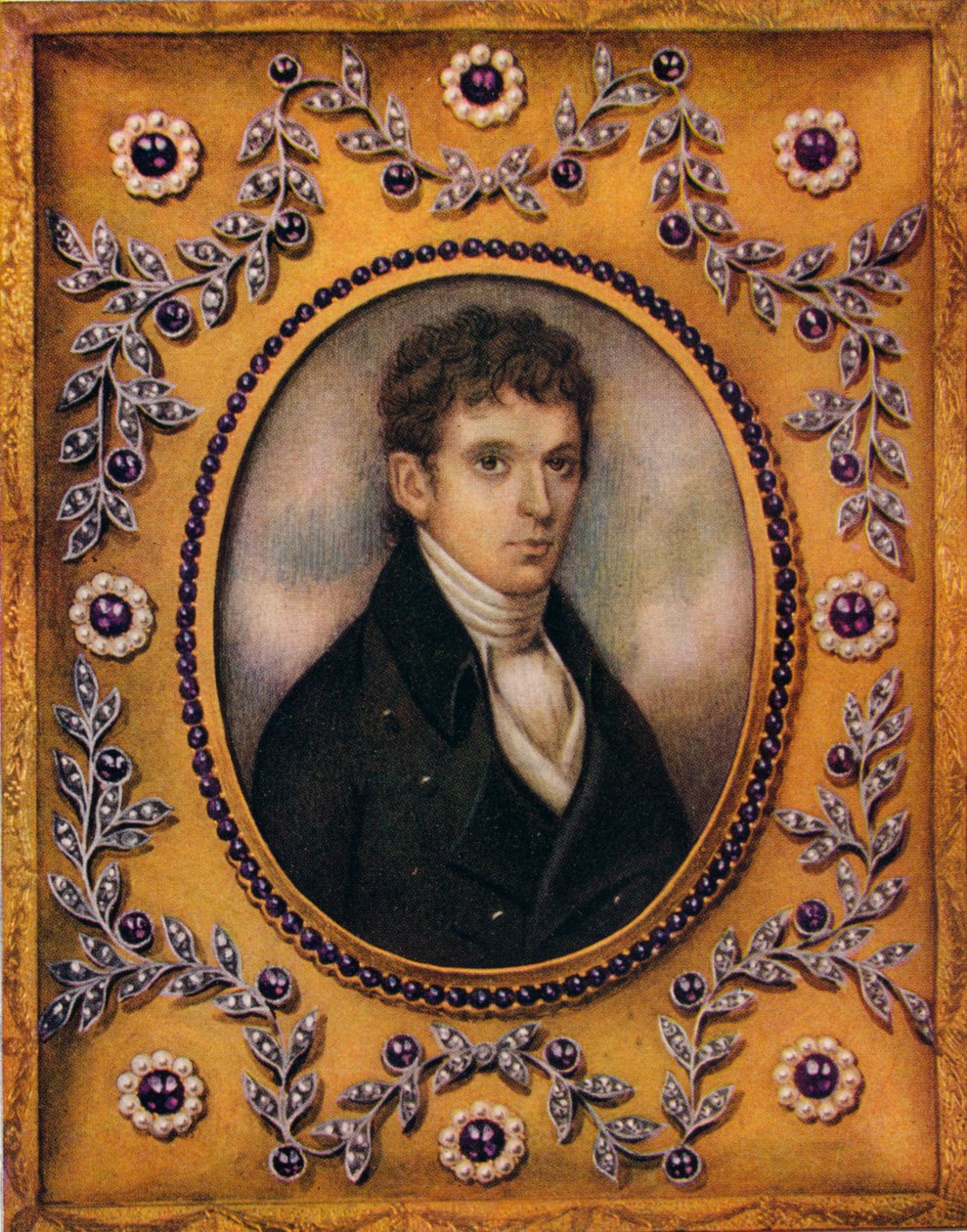 Retrato de James H. Leigh Hunt, c. 1810 de Unbekannt