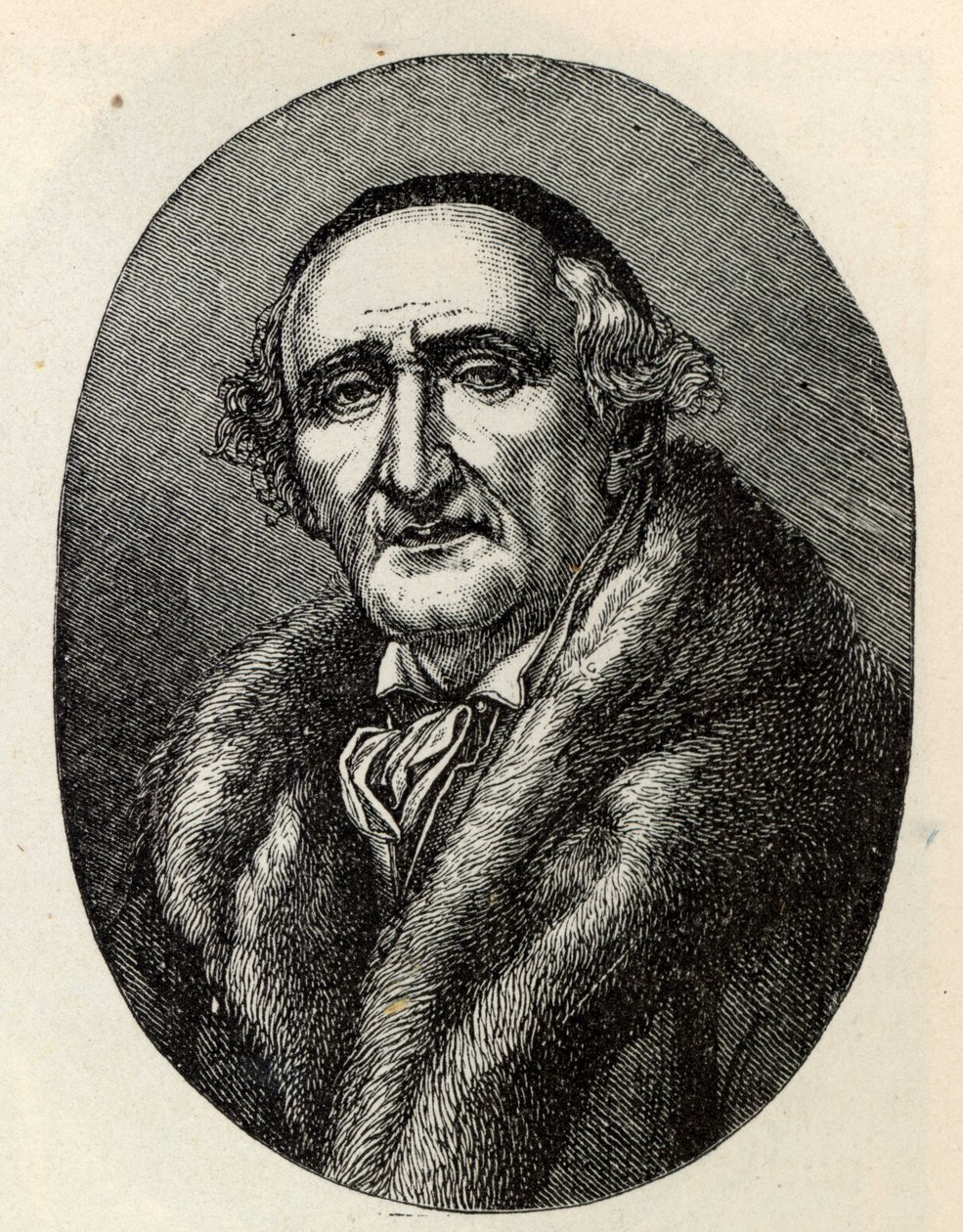 Retrato de Johann Gottfried Schadow 1764-1850 de Unbekannt